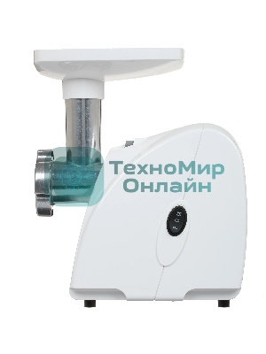 Мясорубка электрическая Аксион М31.03 белый, 1500 Вт, 1.7 кг/мин, реверс, защита от перегрузки, насадки - 4