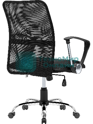 Кресло Defender RIVELLON черный, сетка, 110 кг, механизм качания