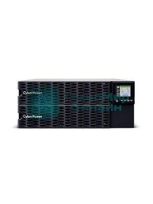 Источник бесперебойного питания CyberPower OL10KERTHD Online 10000VA/10000W USB/RS-232/Dry/EPO/SNMPslot/BM/ENV/RJ11/45/ВБМ (6 IEC С13, 1 IEC C19, terminal)