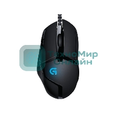 Мышь проводная Logitech G402 Hyperion Fury черный, 4000 dpi, USB, кнопки - 8