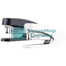 Степлер Deli E0238 N10 (12 листов) встроенный антистеплер, ассорти, 50 скоб, коробка