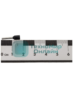 Наконечник штыревой втулочный изолированный КВТ НШВИ 1.5-10