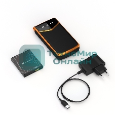 Мобильный телефон Maxvi E11 черный/золотистый