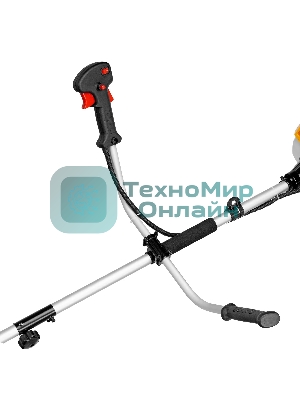 Триммер бензиновый Denzel DTL-52S, 52 см3, разъемная штанга, состоит из 2 частей