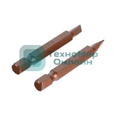 Бита EDGE by PATRIOT SL4,5, сталь S2, длина 50 мм, 2шт в блистере