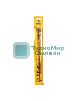 Бур по бетону Denzel двойная спираль, Cobalt W-tip, 6x260 мм, SDS PLUS