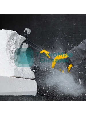 Молоток каменщика Denzel 680 г, цельнокованый, двухкомпонентная обрезиненная рукоятка