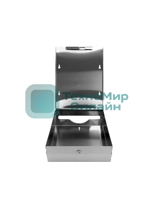 Диспенсер бумажных полотенец Puff 5615, хром мат., антивандальный с ключом