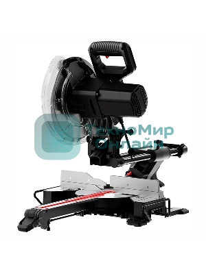  Торцовочная пила Deli DE570 (2000Вт, 5000об/мин, диаметр диска 255мм)