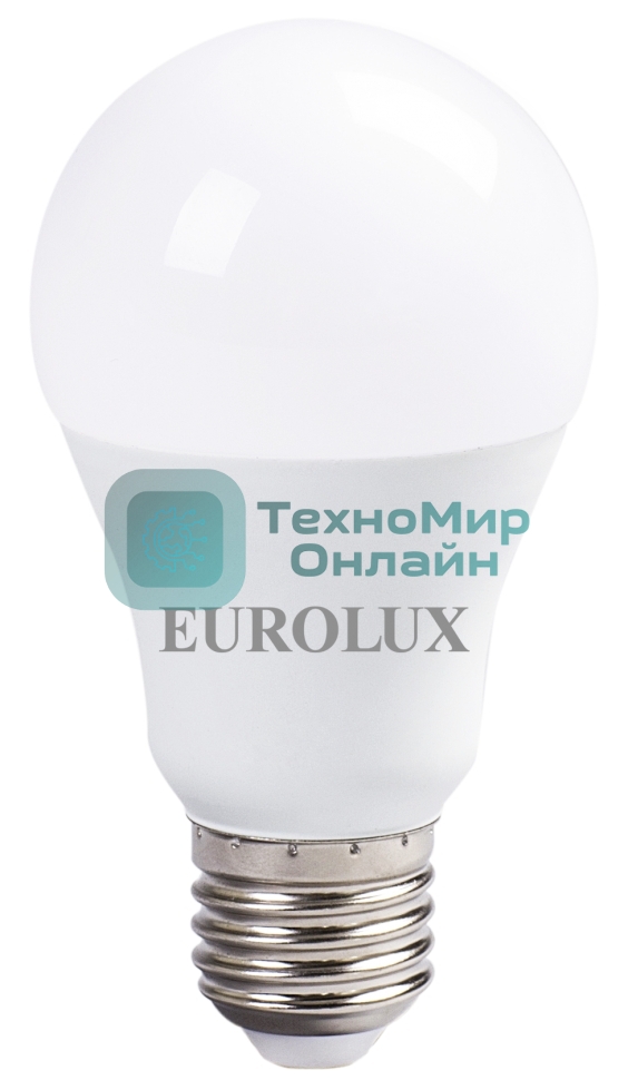 Лампа светодиодная EUROLUX LL-E-A60-15W-230-6K-E27 груша
