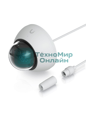 Камера видеонаблюдения Ubiquiti UniFi Protect Camera AI Dome 4K (8Mp), 30 к/с, 109,9°, ИК-подсветка до 40 м