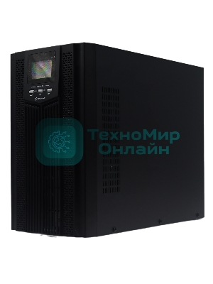 Источник бесперебойного питания (ИБП) Raskat HIO-3000VA+ (3000ВА, 2700Вт, 6xIEC320, LCD, USB type-B, 1xRS232, чистая синусоида)