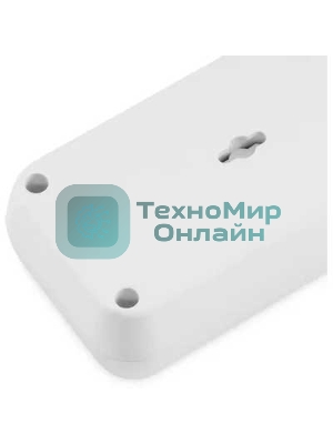 Сетевой фильтр Buro 500UNH-3-WG 3м, 5 розеток, белый/серый, коробка