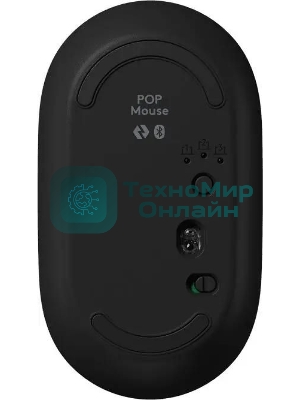Мышь беспроводная Logitech POP Mouse желтый, 4000 dpi, Bluetooth, кнопки - 4
