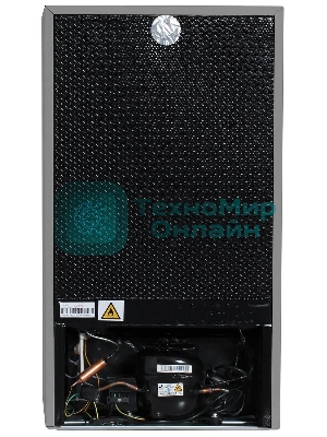 Холодильник Hyundai CO1003 серебристый однокамерный 93л