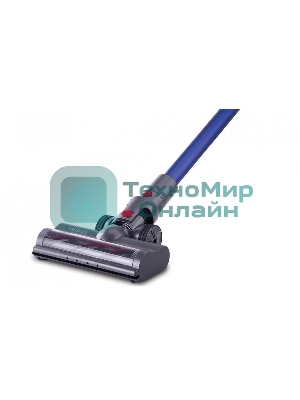 Пылесос вертикальный Zelmer STICK ZSVC822 STEFAN синий/серый, питание от аккумулятора, 200 Вт, уборка сухая, пылесборник 0.35 л