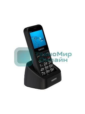 Мобильный телефон Maxvi B231ds черный