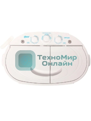 Стиральная машина Фея СМП 60 Н белый/голубой, загрузка вертикальная 6 кг, 1350 об/мин., класс: А