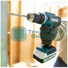 Дрель-шуруповерт аккумуляторная Makita DF488D002 аккум. патрон:быстрозажимной