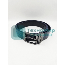 Ремень мужской Piquadro Blue Square CU6742B2/BLUN 125х3.5 см синий/черный натур.кожа