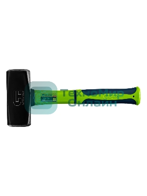 Кувалда Сибртех 2000 г, фибергласовая обрезиненная рукоятка