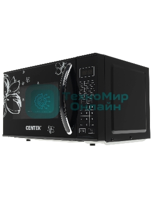 Микроволновая печь Centek CT-1579 черный, 20 л, 700 Вт, переключатели - сенсор