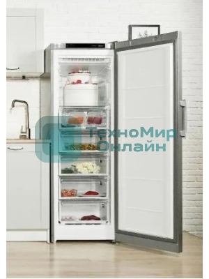 Морозильная камера Indesit DFZ 5175 G серебристый, 250л, 5 ящиков