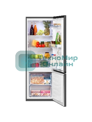 Холодильник Beko B1RCSK251G серый двухкамерный 175/65 л морозилка снизу, капельная система