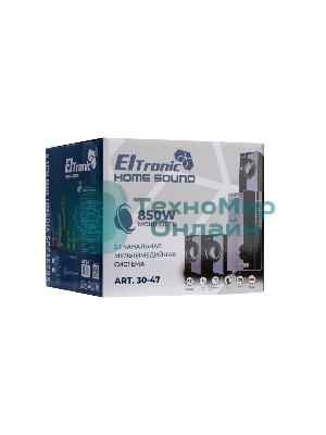 Акустическая система ELTRONIC (30-47) HOME SOUND - черный