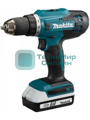 Дрель-шуруповерт аккумуляторная Makita DF488D002 аккум. патрон:быстрозажимной