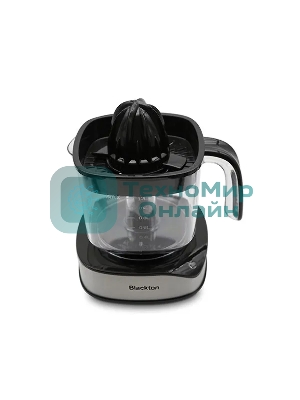 Соковыжималка Blackton Bt J1113 черный/стальной, цитрусовая, 40 Вт, 1200 мл, механическое