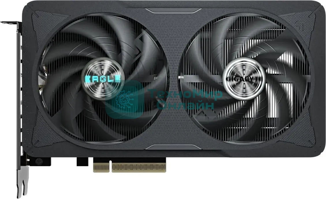 Видеокарта Gigabyte GV-N5060EAGLE OC-8GD 1.0, NVIDIA GeForce RTX 5060, 8 ГБ GDDR7, 128 бит, PCI-e 5.0, 1xHDMI, 3xDP