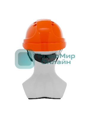 Каска защитная ударопрочная Denzel ABS/PC, плавная регулировка, модель 
