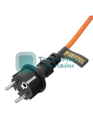 Удлинитель-шнур силовой Garden Series Denzel ПВС, 10 м, 1 розетка 3x1,5 мм