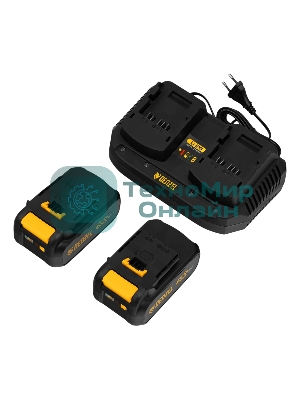 Снегоуборочная машина аккумуляторная Denzel ESB-560Li, 560 мм, 40В, 2 АКБ 5 Ач, ЗУ, метал. шнек