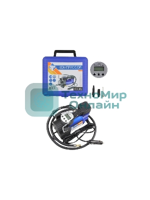 Автомобильный компрессор NOVA BRIGHT АК-45 металлический корпус, пластиковый кейс 36449