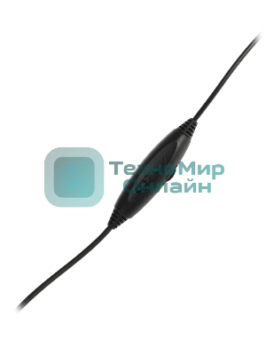 Гарнитура A4Tech HU-7P чёрный, проводная