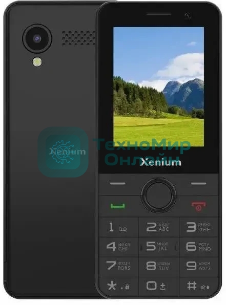 Мобильный телефон Xenium X900 черный моноблок 2.4