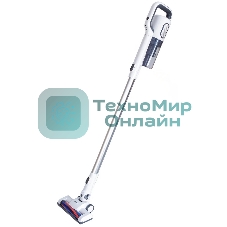 Пылесос вертикальный SUPRA VCS-5095 белый, питание от аккумулятора, 120 Вт, уборка сухая, пылесборник 0.5 л