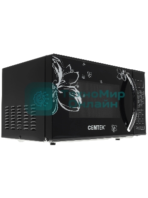 Микроволновая печь Centek CT-1579 черный, 20 л, 700 Вт, переключатели - сенсор