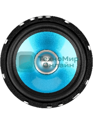 Колонки автомобильные Ural Бирюза АС-Б1627К, 140Вт, 92дБ, 4Ом, 16.5 см, (6 1/2 дюйм), 4 шт, компонентные, двухполосные