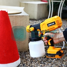 Краскопульт электрический аккумуляторный DEKO SG20DK, 20В, 800 мл, 1x3.0А·ч 083-1133