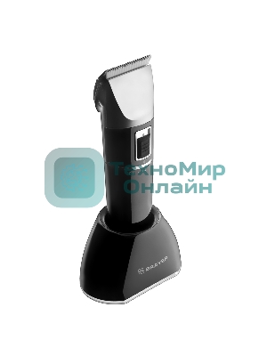Машинка для стрижки BRAYER BR3402, LED-дисплей, 4 насад, турбо, титан. покр, регу. высоты лезвий
