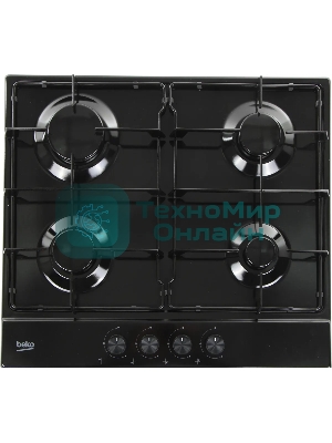 Газовая варочная панель Beko HIAG 64223 B черный