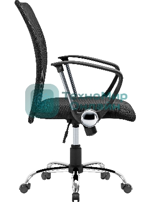 Кресло Defender RIVELLON черный, сетка, 110 кг, механизм качания