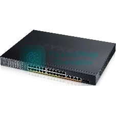 Коммутатор Hybrid Smart L2+ Switch Zyxel NebulaFlex XMG1930-30HP, rack 19