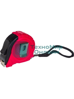 Рулетка Matrix Rubber, 5 м х 19 мм, обрезиненный корпус