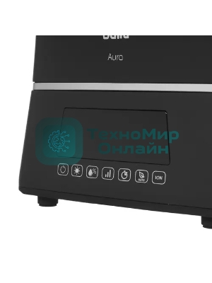 Увлажнитель воздуха Ballu UHB-1500 черный, 40 м², 7.5 л, ионизация, гигростат