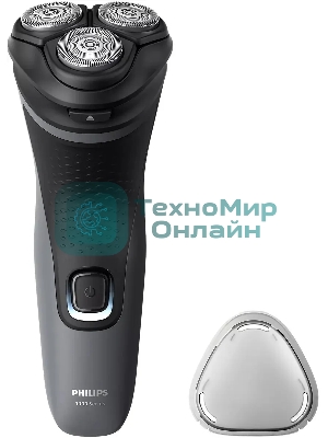 Электробритва Philips S1142/00 роторная, черный/серый
