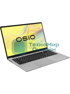 Ноутбук Osio FocusLine F160a-010 серый Ryzen 7 5700U 16Gb SSD 1Tb 16.1